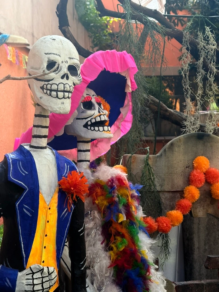 Autel décoré grandeur nature à Mexico