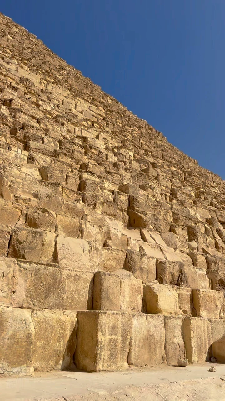 Blocs de pierres des Pyramides de Gizeh