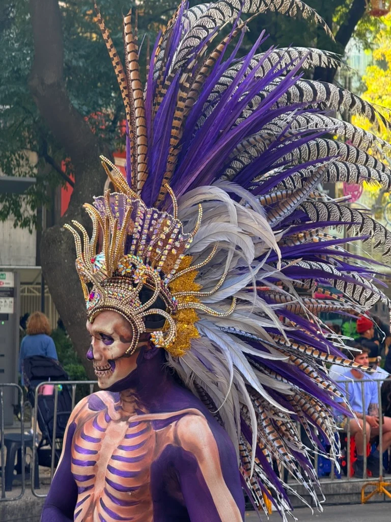 Personne déguisée, dia de los muertos