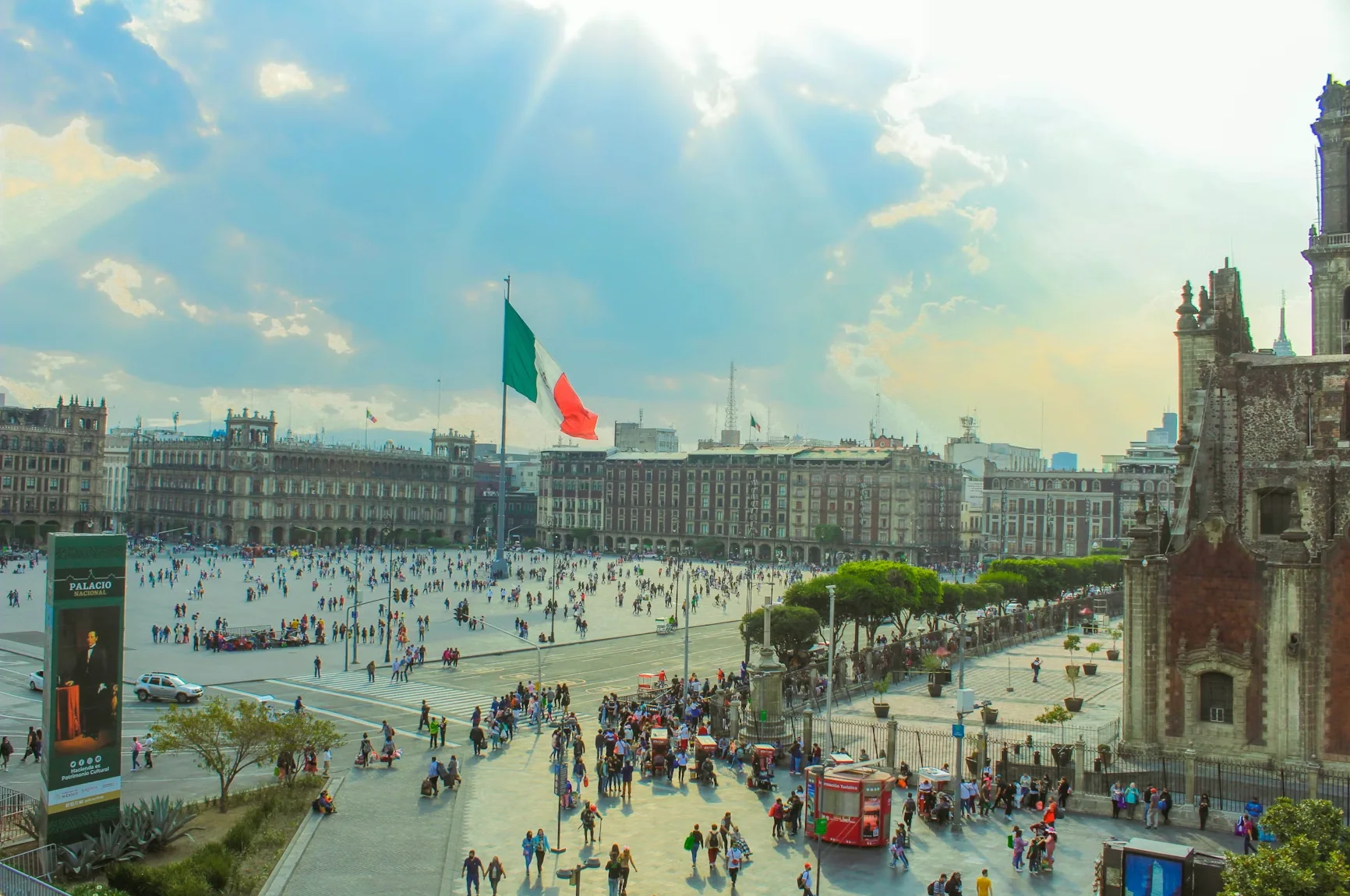 Place du Zocalo a Mexico