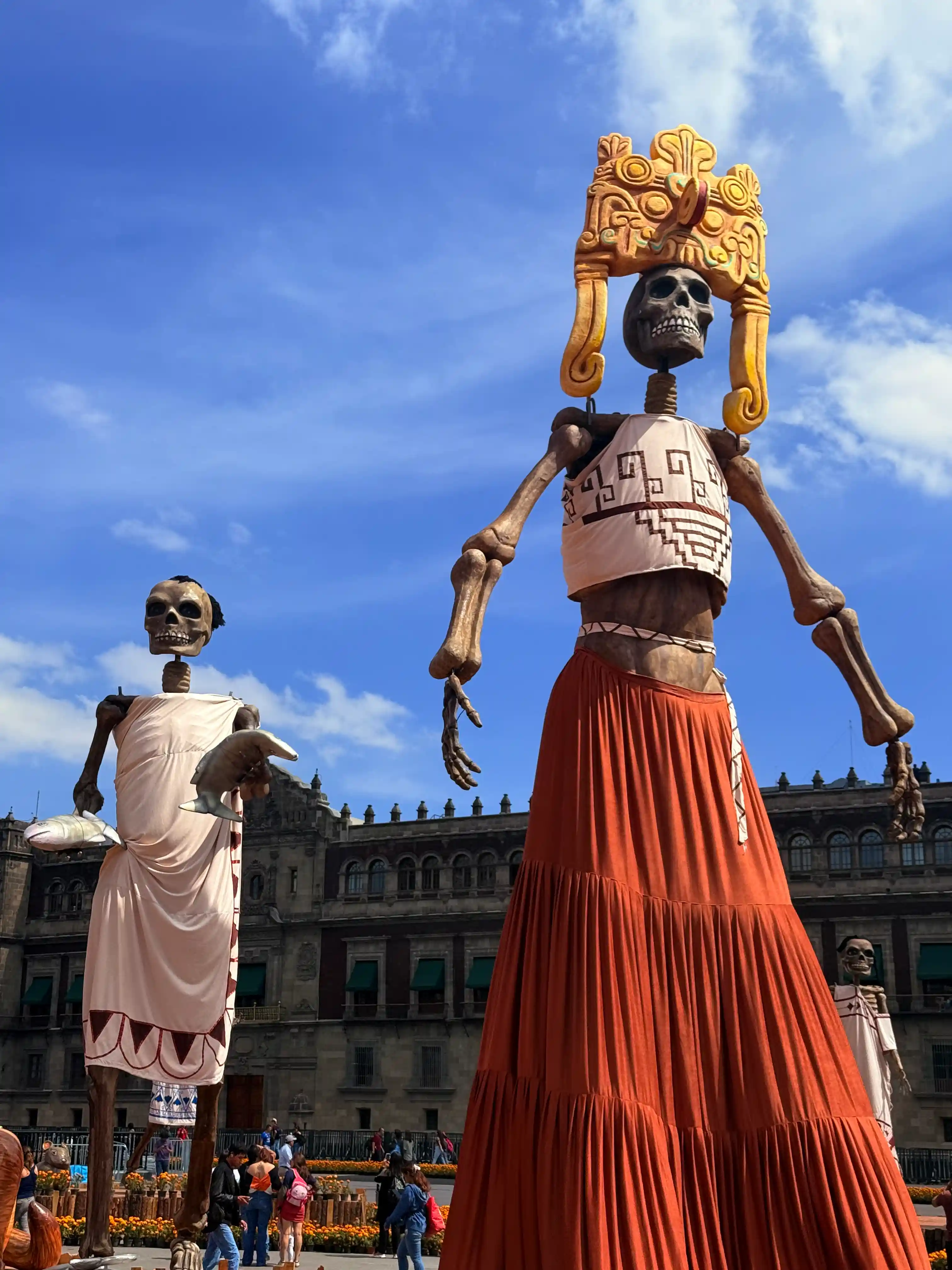 Place du Zocalo à Mexico