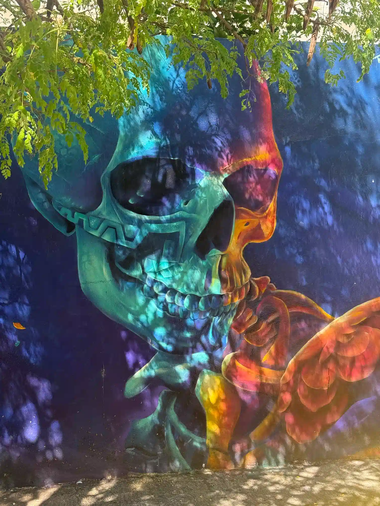 Fresque dans Playa del Carmen