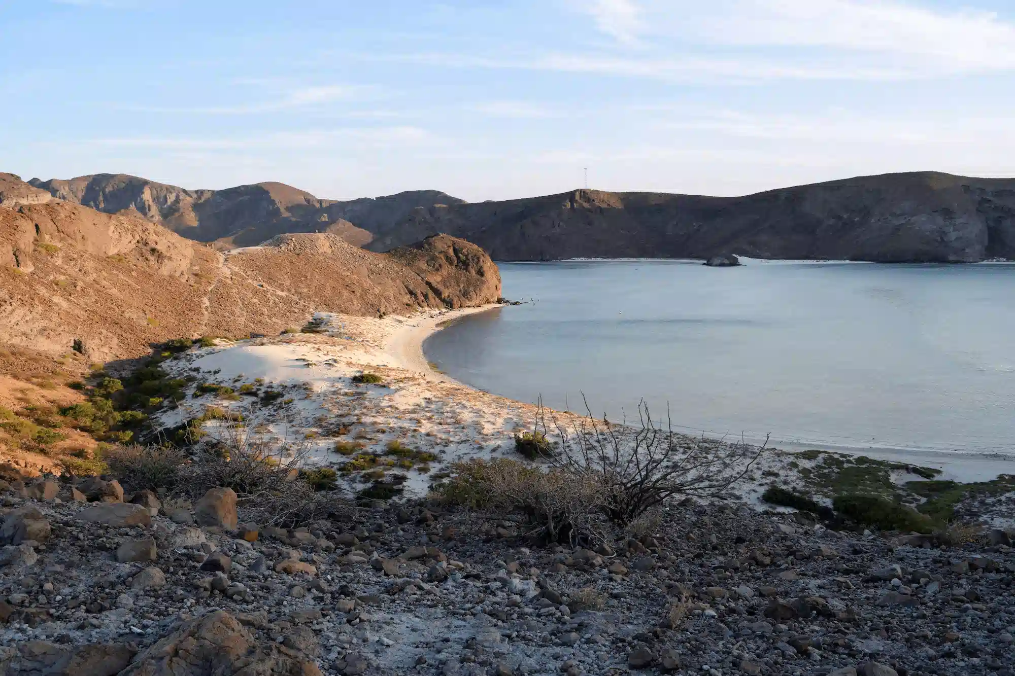 Plage Balandra dans la région de Baja California