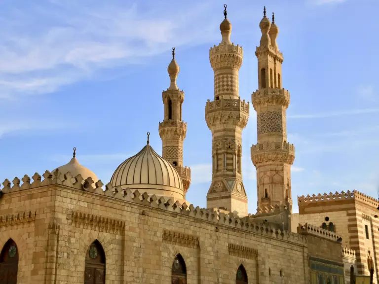 Batiment de la mosquée du Caire