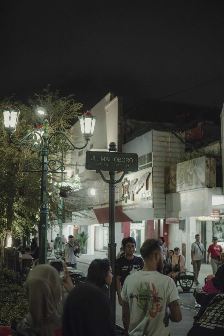 Rue animée Malioboro street