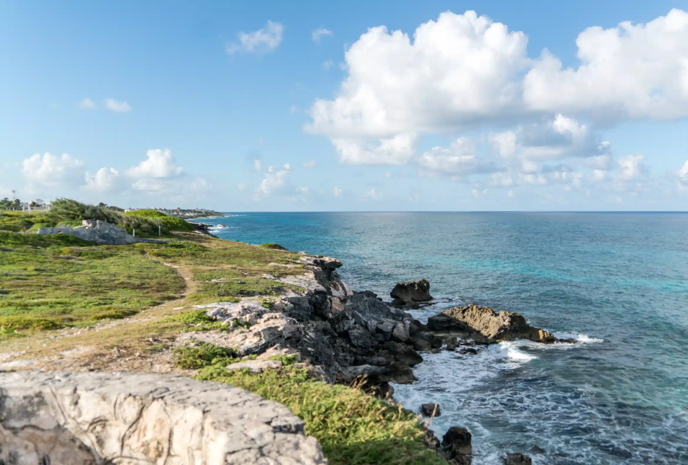Falaises de Punta Sur à Isla Mujeres
