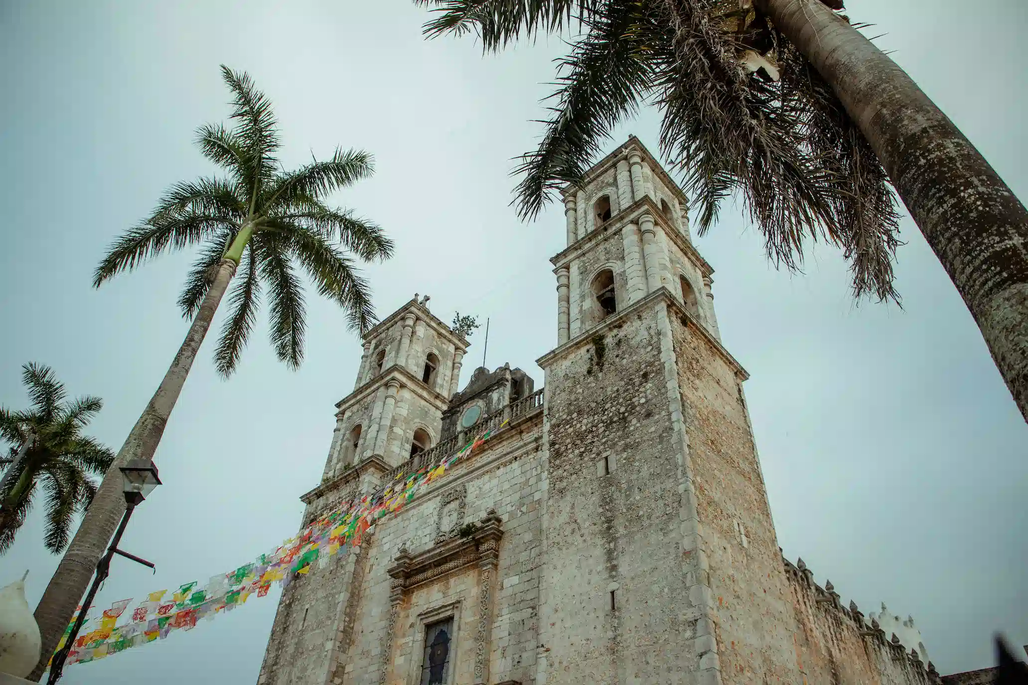 Place principale de Valladolid au Mexique
