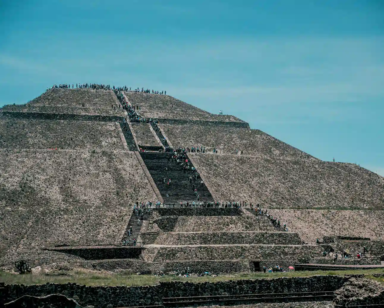 Pyramide du soleil de Téotihuacan