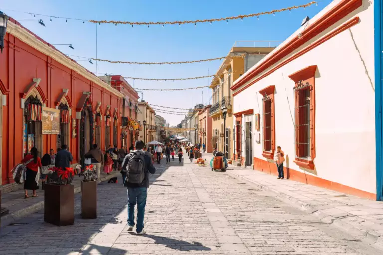 Ruelles de Oaxaca au Mexique