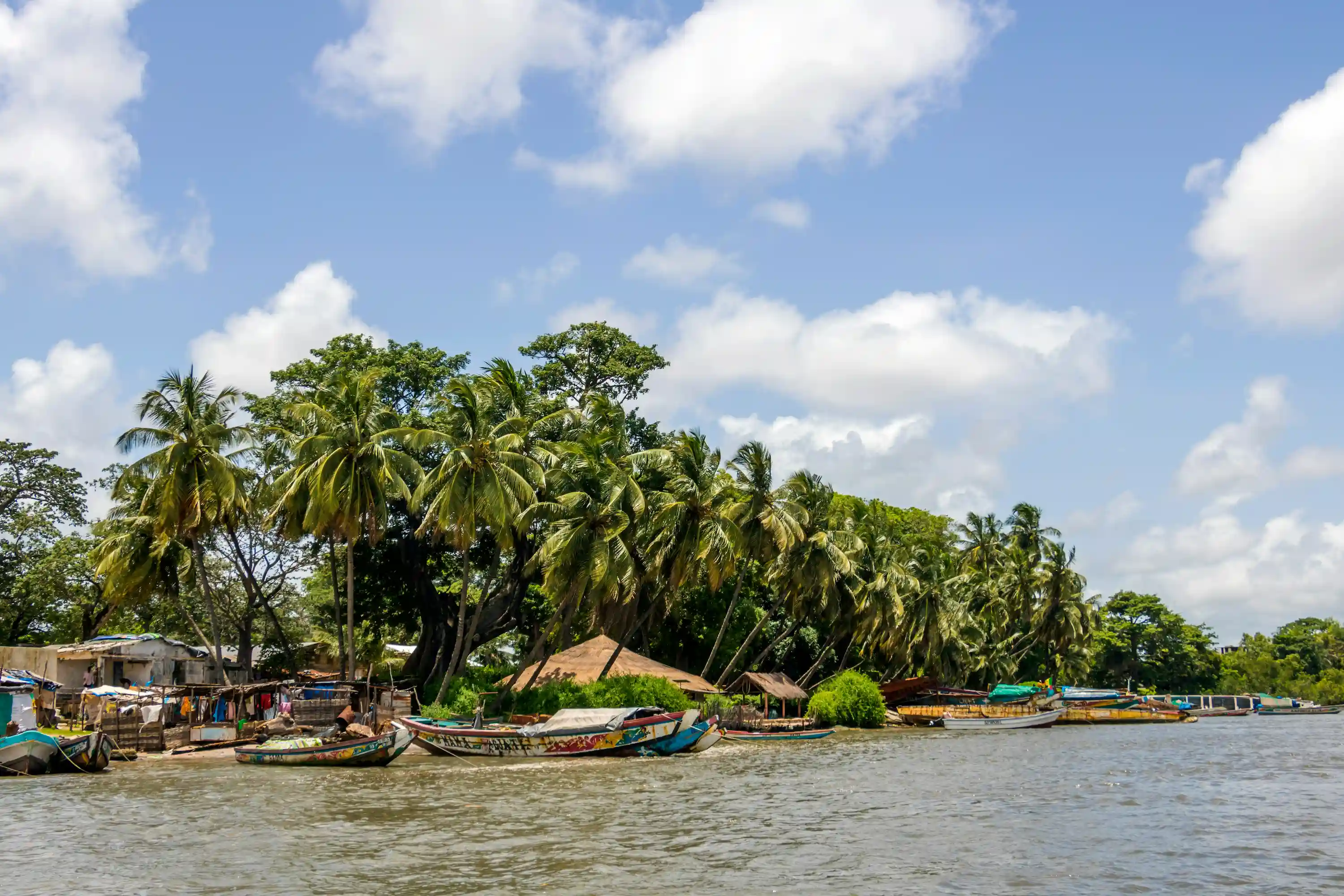 Petite île au Sénégal
