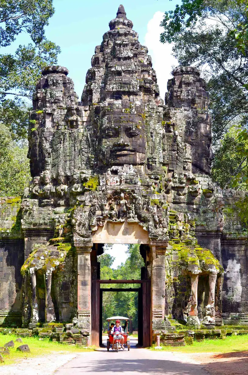 Temple angkor au cambodge