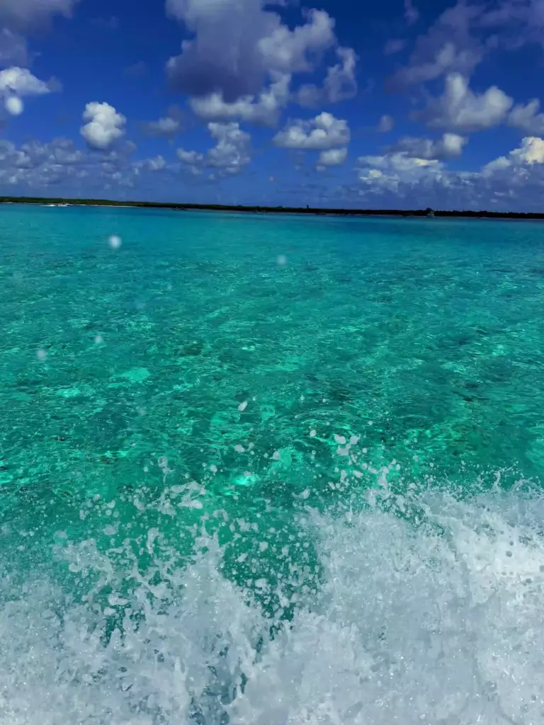 Eau turquoise cozumel
