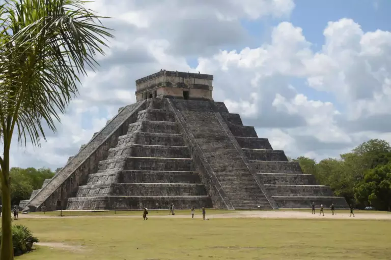 Chichen itza vue de côté