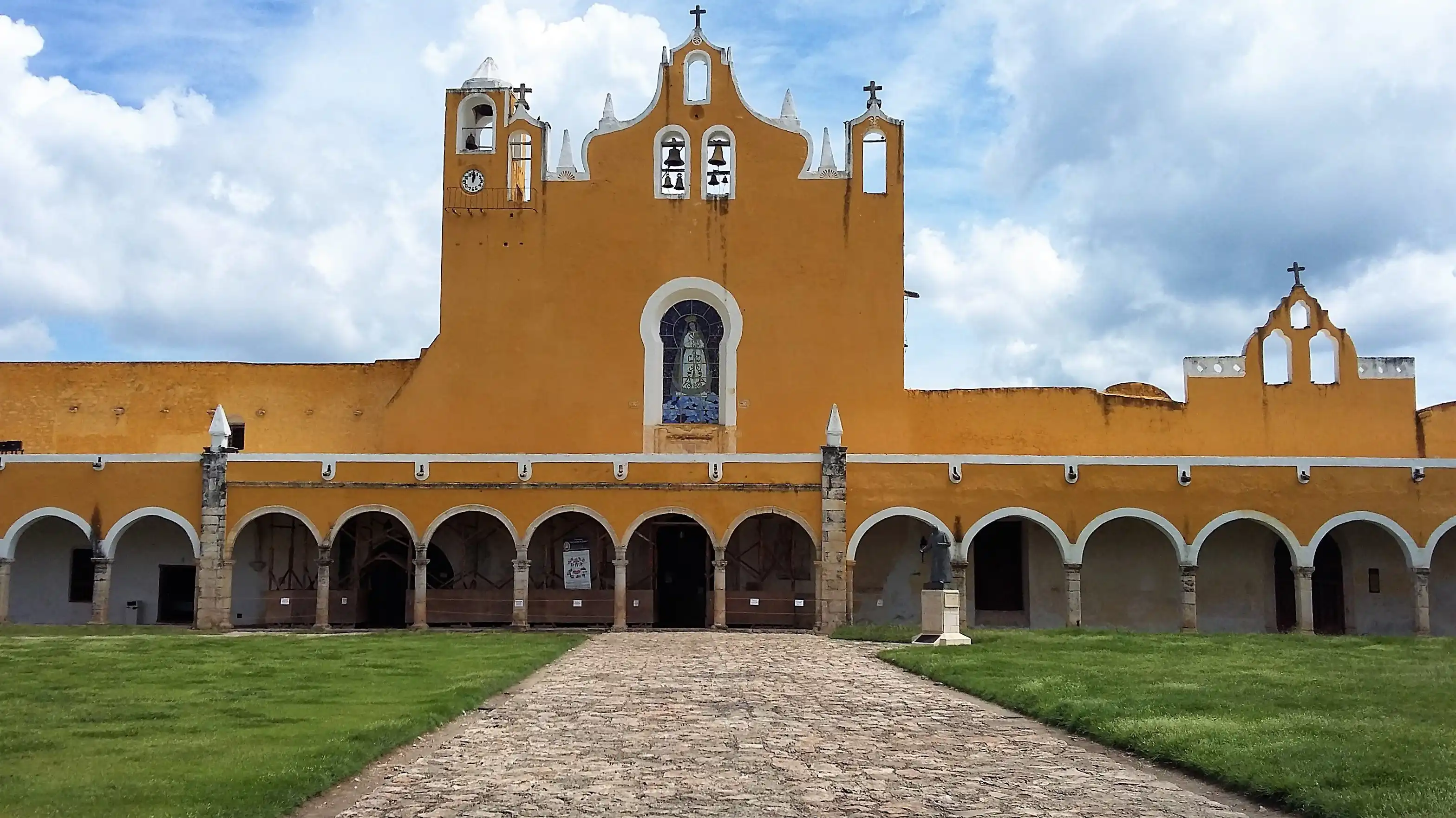 Couvent Izamal au Mexique