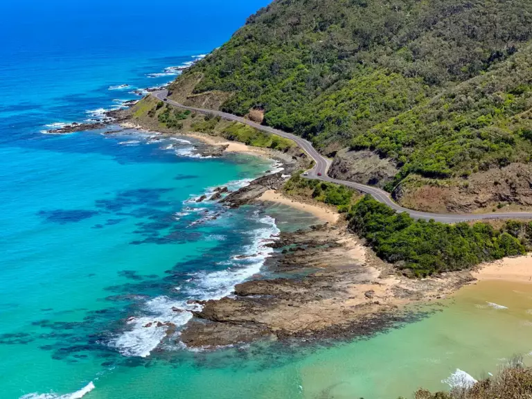 Great Ocean Road vue d'en haut