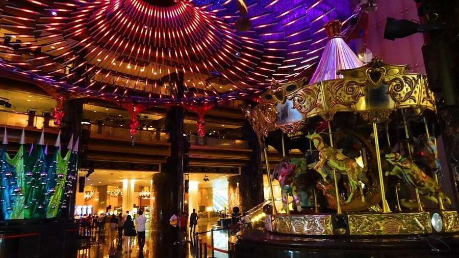 Intérieur du Crown Casino de Melbourne