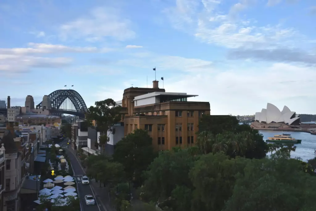 Quartier du Circular Quay à Sydney en Australie 