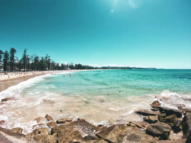 Plage de Manly à Sydney