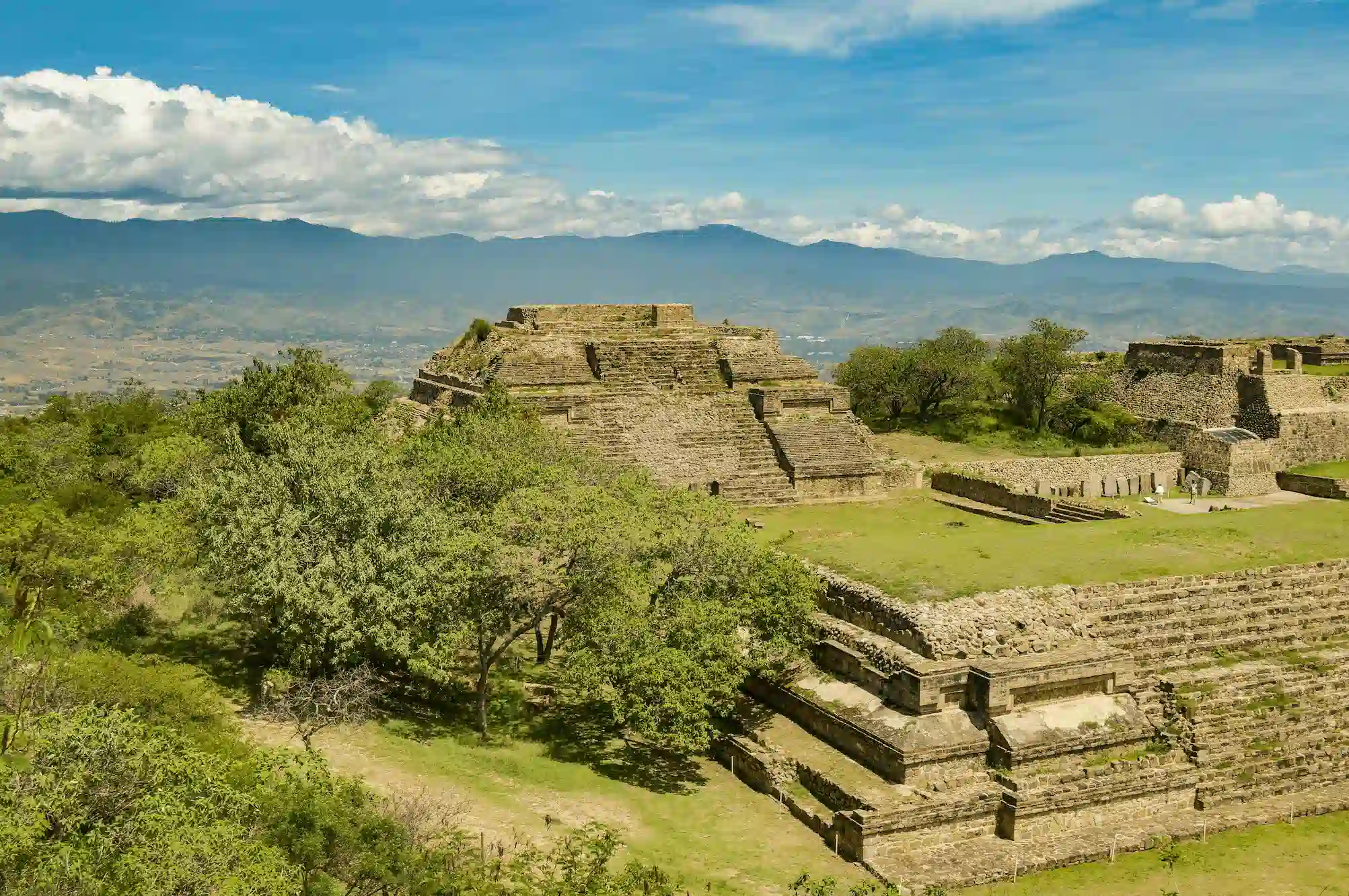 Site archéologique maya de Monte alban
