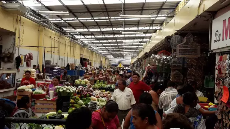 Mercado Lucas de Gálvez à Mérida au Mexique