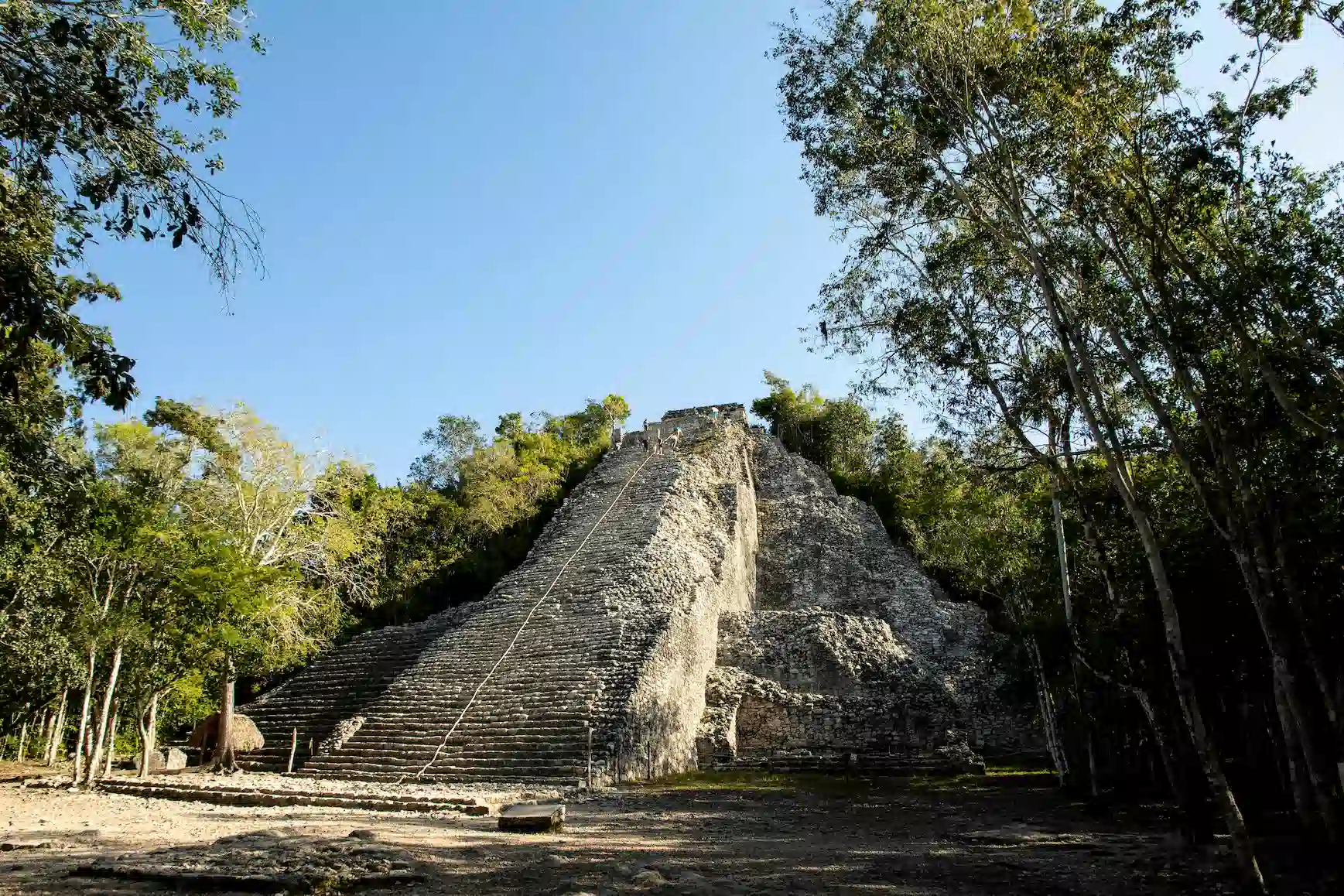 Ruines de Coba au Mexique