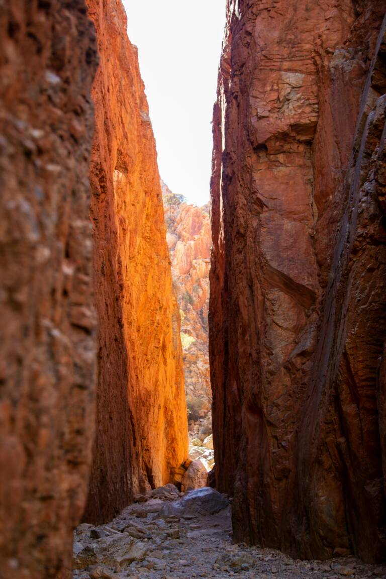 Standley Chasm à Alice Springs