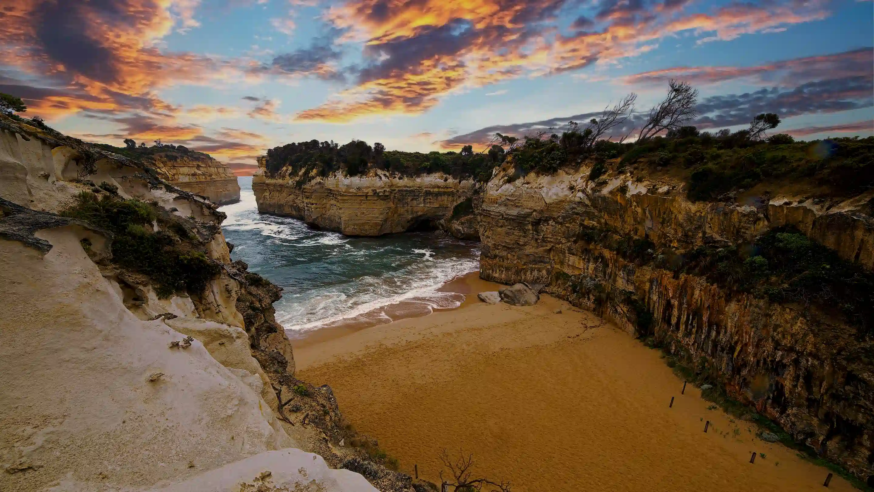 Port Cambell sur la Great Ocean Road en Australie