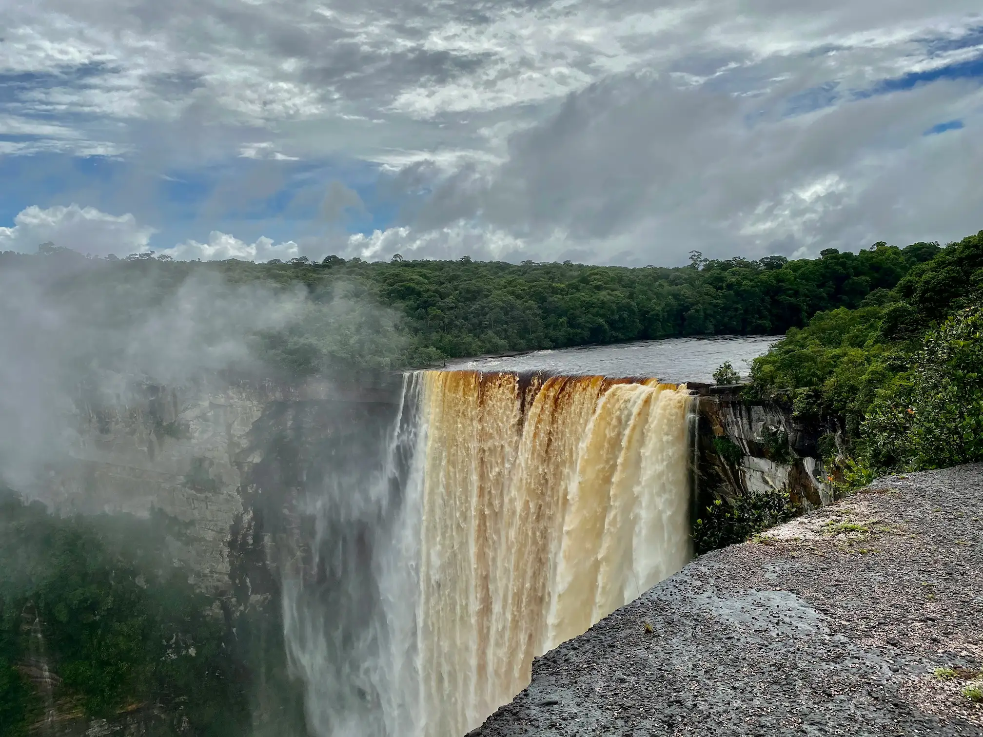 Chutes Kaieteur falls guyana