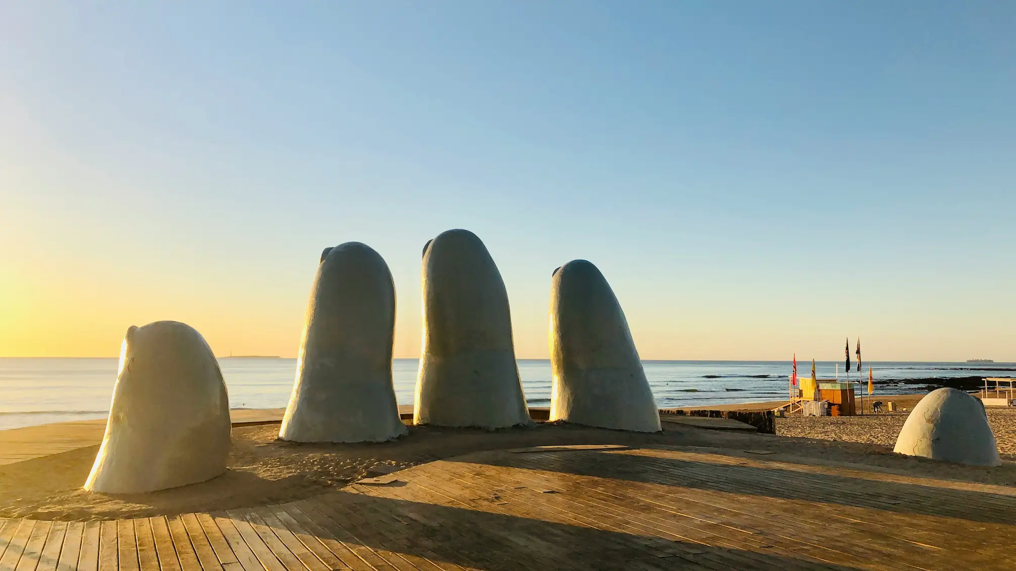 Punta Este main de sable Uruguay