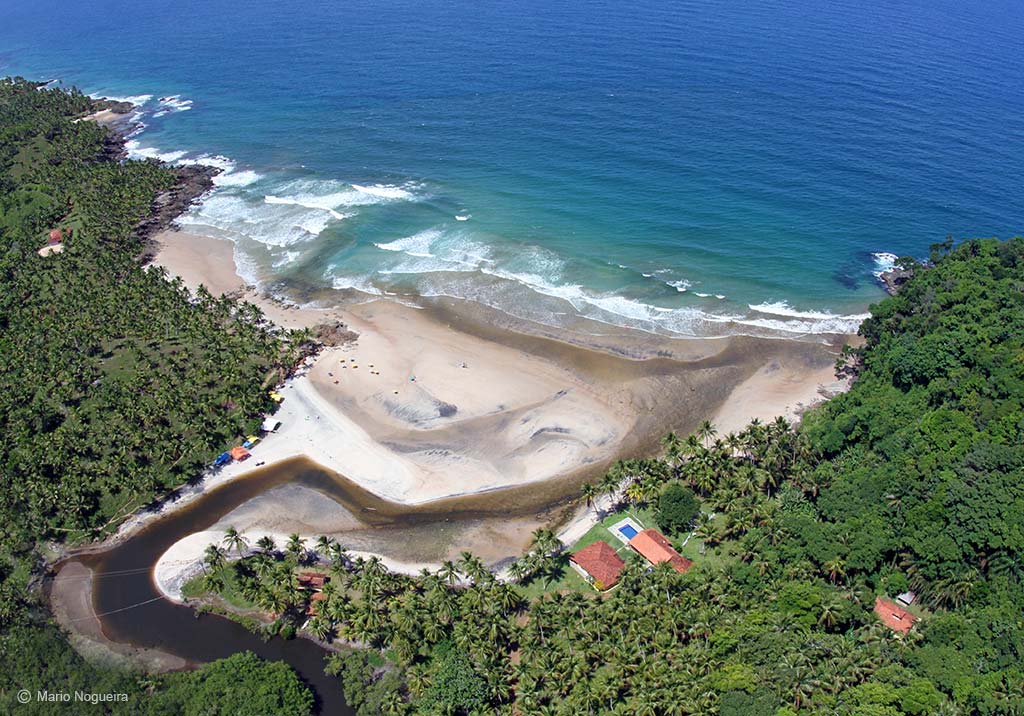 2eme plus belle plage du brésil à Itacare