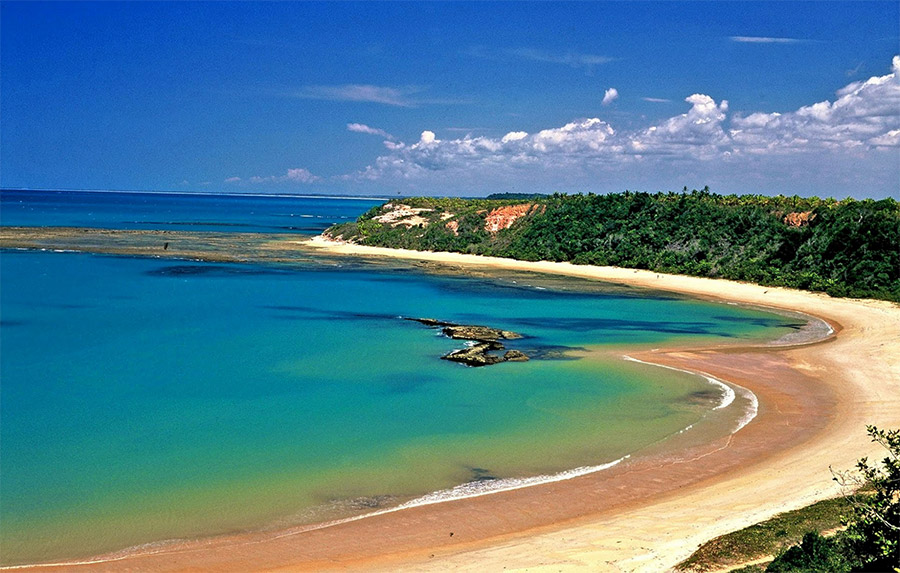 prai do espelho plage magnifique brésil