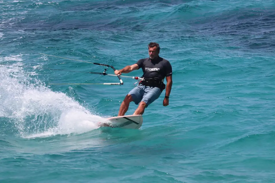 Kite surf tranquille