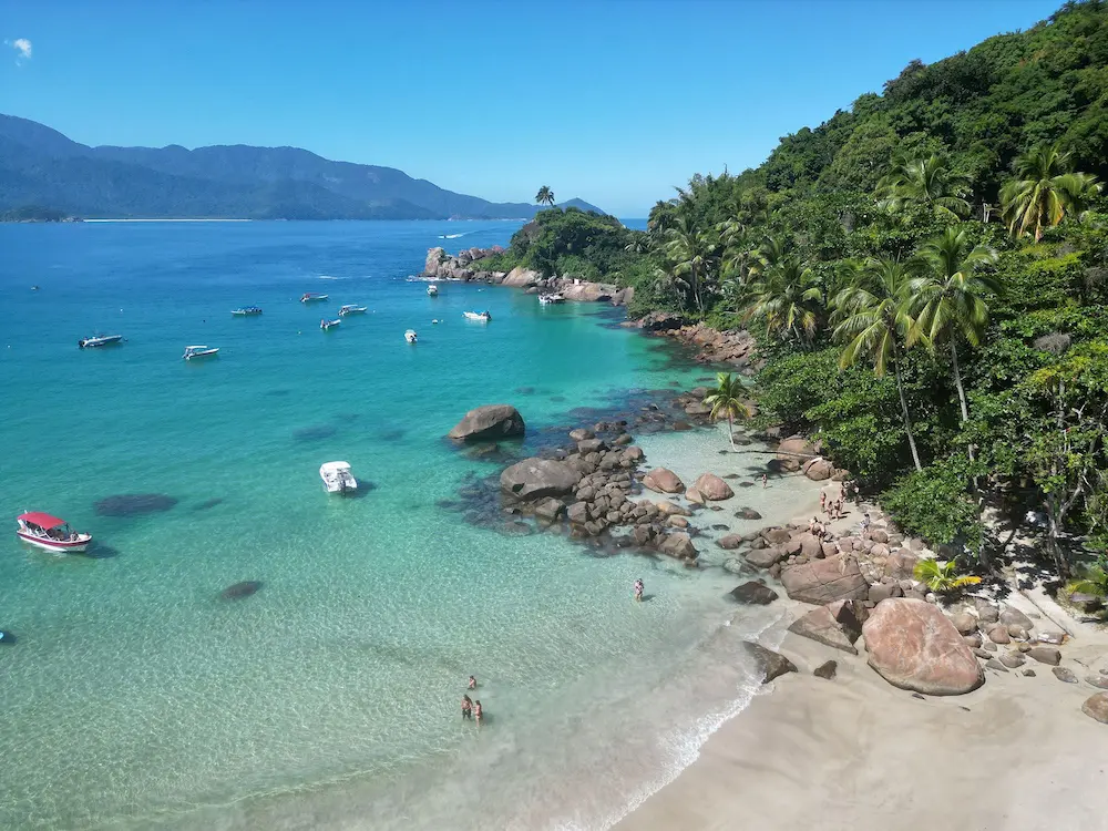 Une des plus belles plages du Brésil, Ilha grande