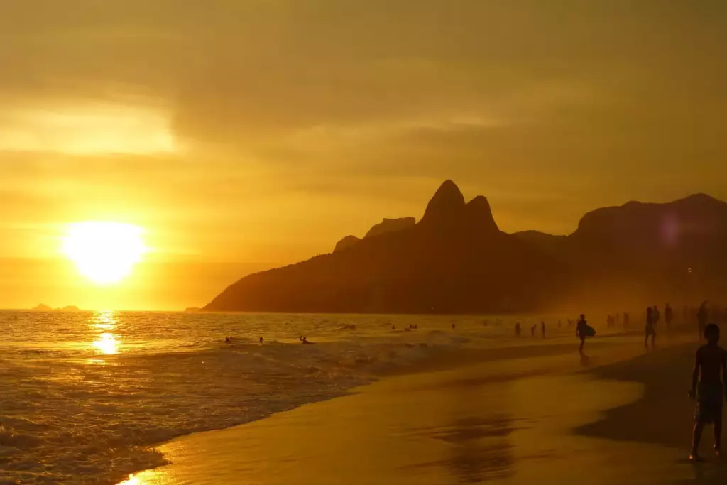 plage d'Ipanema à Rio